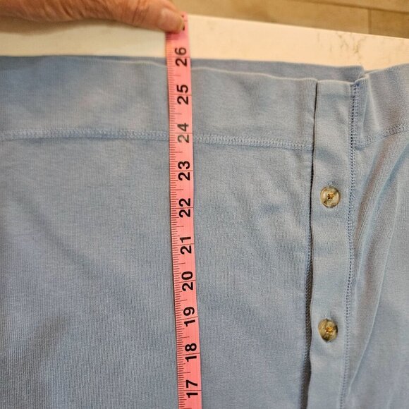 Woolrich Button-Up Cotton Cardigan Sweater Medium Blue - Picture 5 of 7